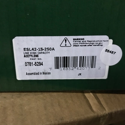 Victor EDGE Series ESL42-15-250A Line Regulator (Acetylene)