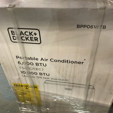 BLACK+DECKER 10K BTU, 6K BTU (SACC) Portable Air Conditioner & Remote - PICK UP ONLY