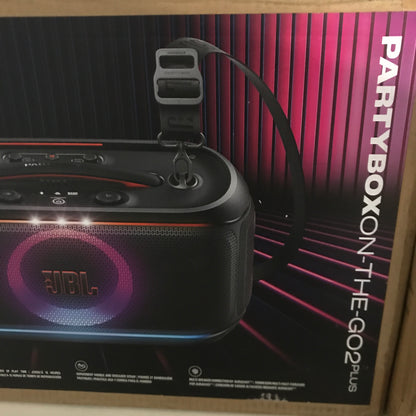JBL PartyBox On-the-Go 2 Plus - Black