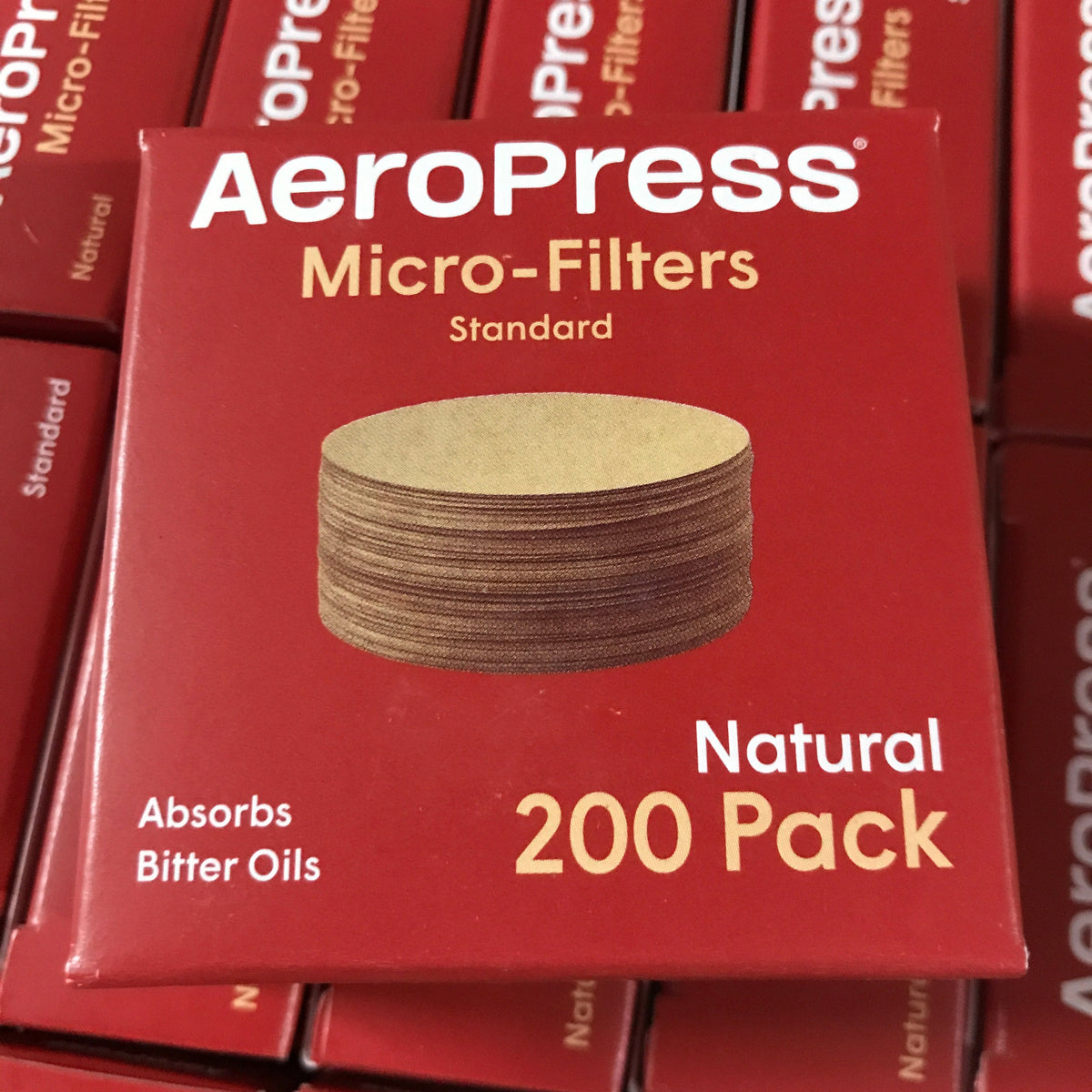 AeroPress Natural Microfilters (200-Pack) - 20 Units