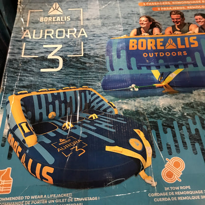 Borealis Outdoors - Aurora 3 Towable Float w/ 3K Rope