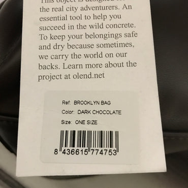 OLEND Brooklyn Bag - Dark Chocolate