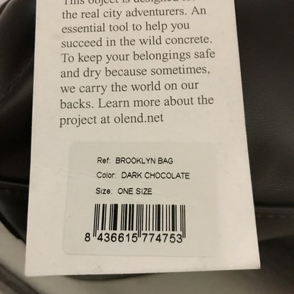OLEND Brooklyn Bag - Dark Chocolate