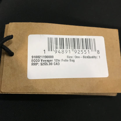ECCO Voyager 12hr Folio Bag - Black