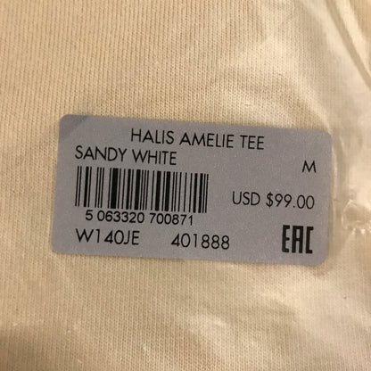 AllSaints Halis Amelie T-Shirt - Sandy White