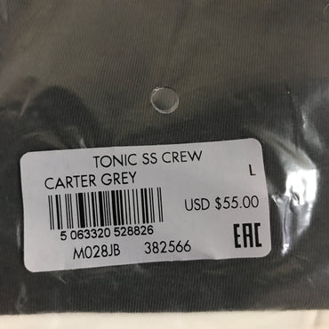 AllSaints Tonic Slim-Fit Cotton T-Shirt - Carter Grey