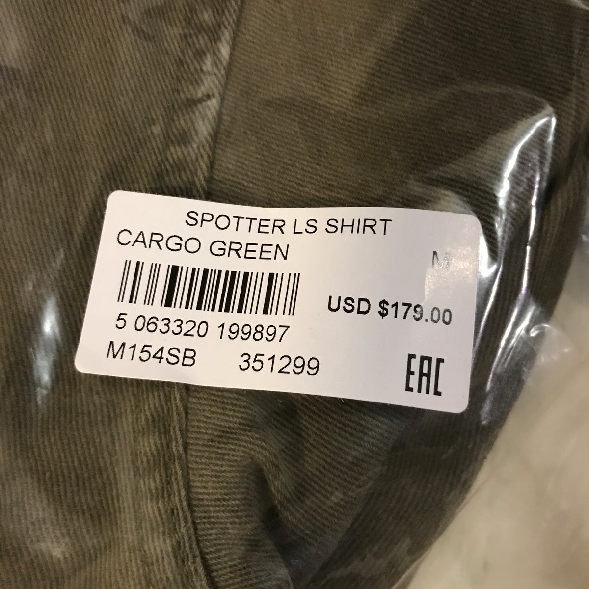 AllSaints Spotter Slim-Fit Cotton Overshirt - Cargo Green