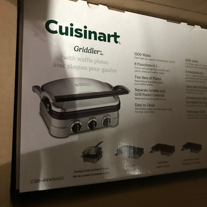 Cuisinart Griddler with Waffle Plates