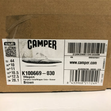Camper Wagon Brown Nubuck Shoes for Men