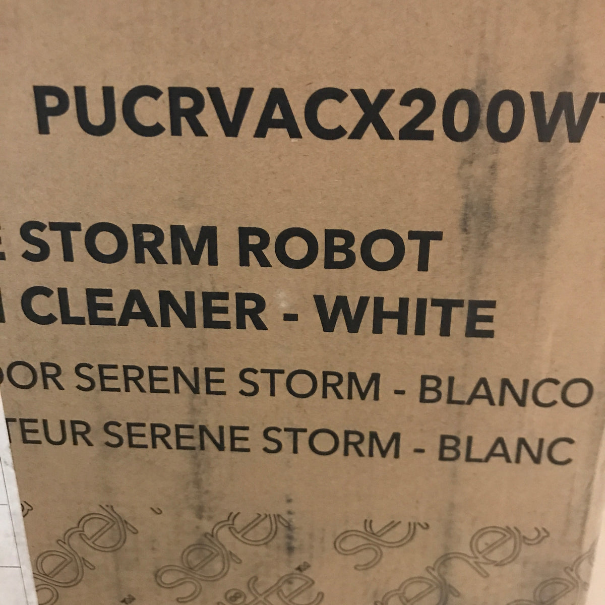 SereneLife Serene Storm Robot Vacuum Cleaner - White