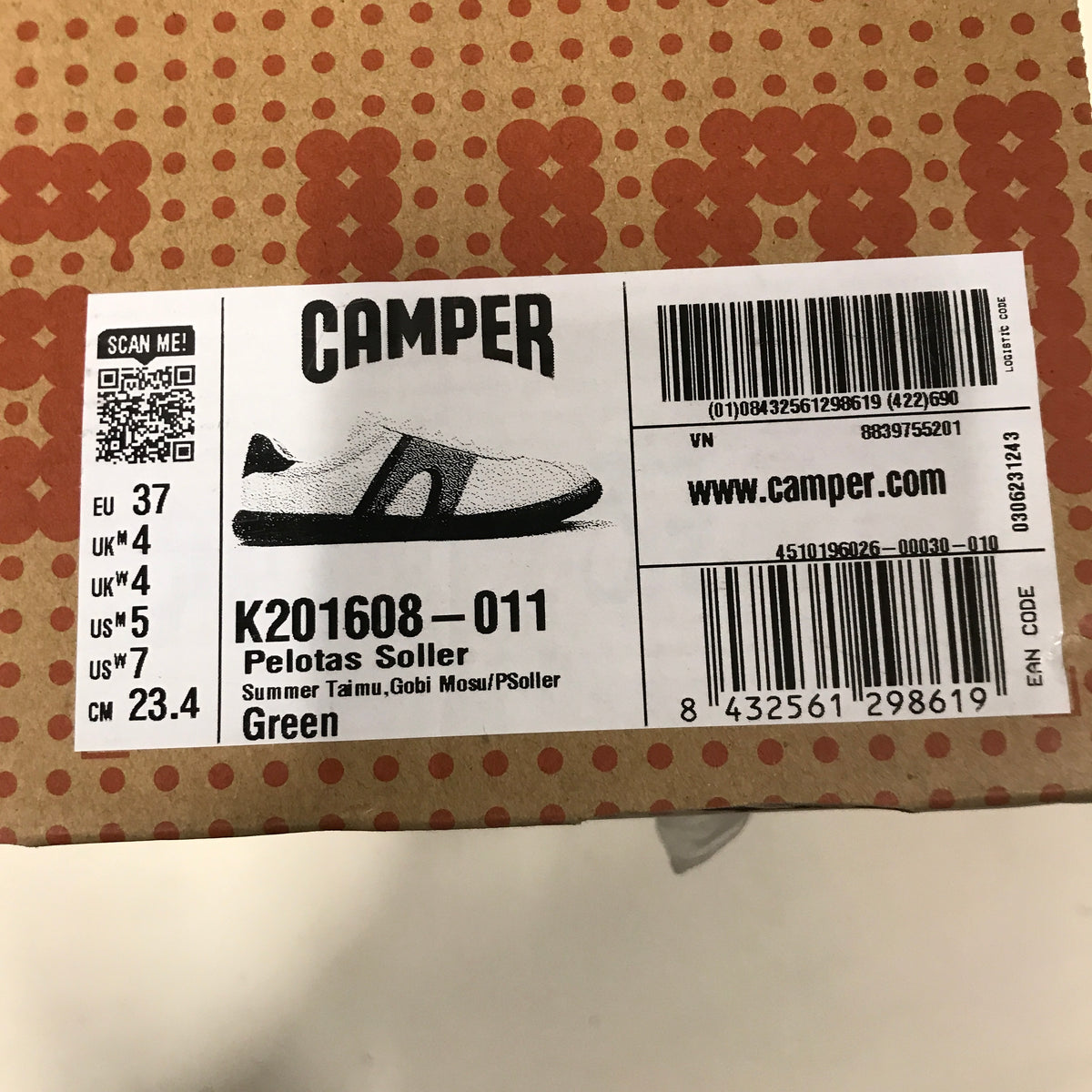 Camper Pelotas Soller Multicolor Nubuck Sneakers for Women