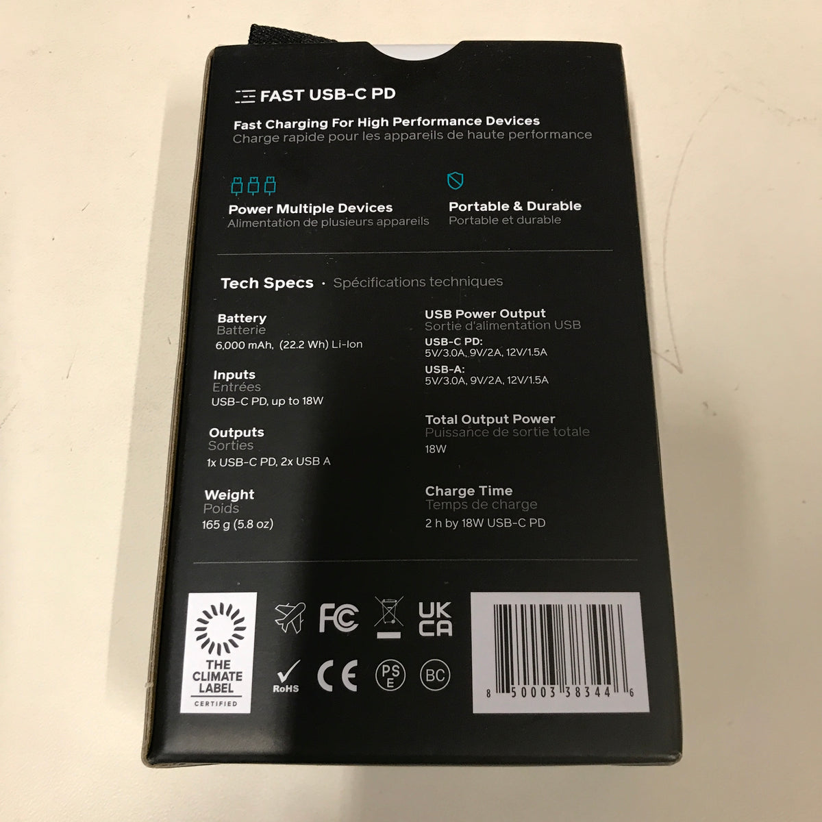 BioLite Charge 20 PD - Fast USB-C PD Powerbank
