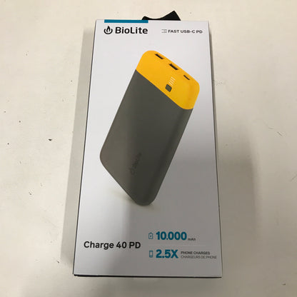 BioLite Charge 40 PD - Fast USB-C PD Powerbank