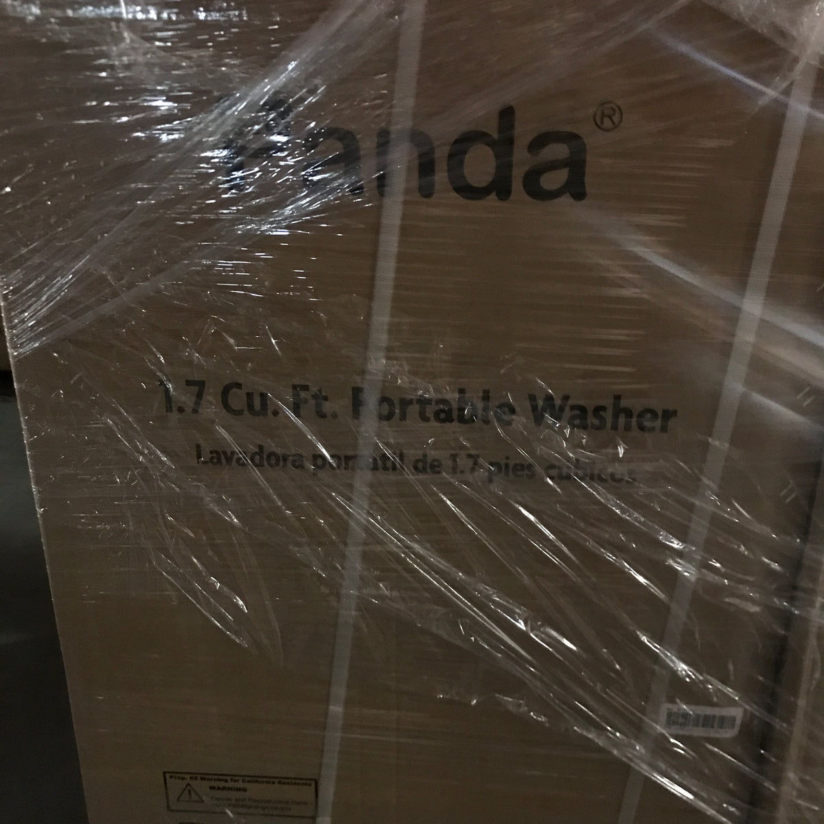 Panda 1.7 Cu.Ft. Portable Washing Machine, Fully Automatic, 11 lb Volume - PICK UP ONLY