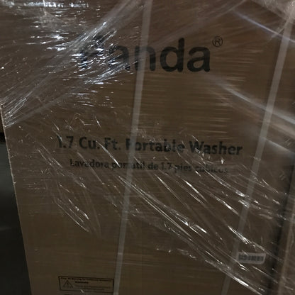 Panda 1.7 Cu.Ft. Portable Washing Machine, Fully Automatic, 11 lb Volume - PICK UP ONLY