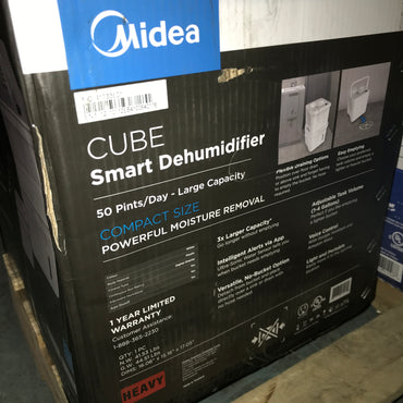 Midea 50 Pint Dehumidifier - PICK UP ONLY