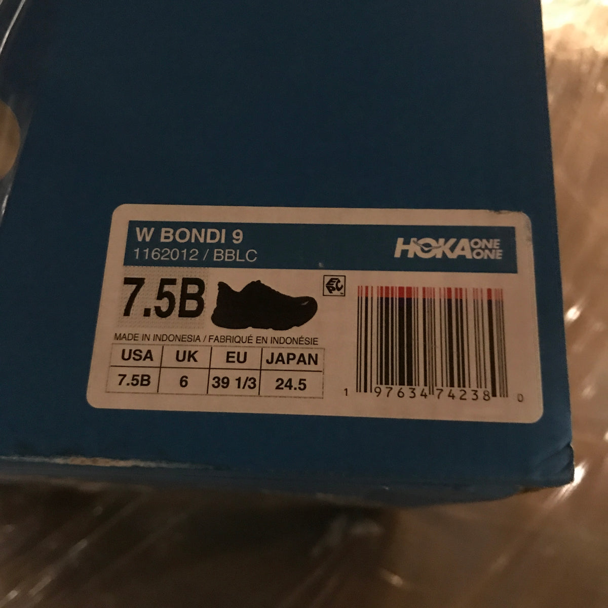HOKA Women's Bondi 9 Running Shoes - Black / Black