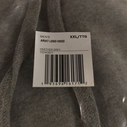 Ariat Logo Hoodie - Heather Grey