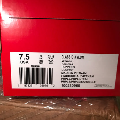 Reebok Classic Nylon Shoes - Digital Gleam