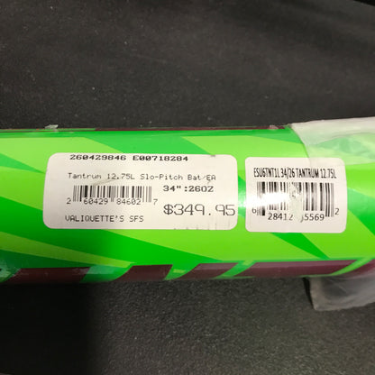 Easton Tantrum Slowpitch 12.75" Barrel Softball Bat - 34" / 26 oz