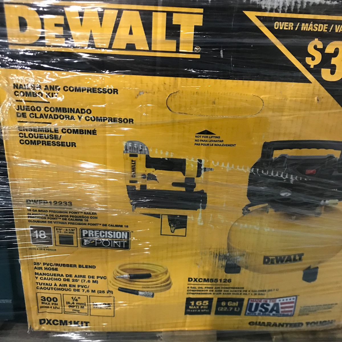 DEWALT 6 Gal. Heavy-Duty Pancake Compressor and 18-Gauge Brad Nailer
