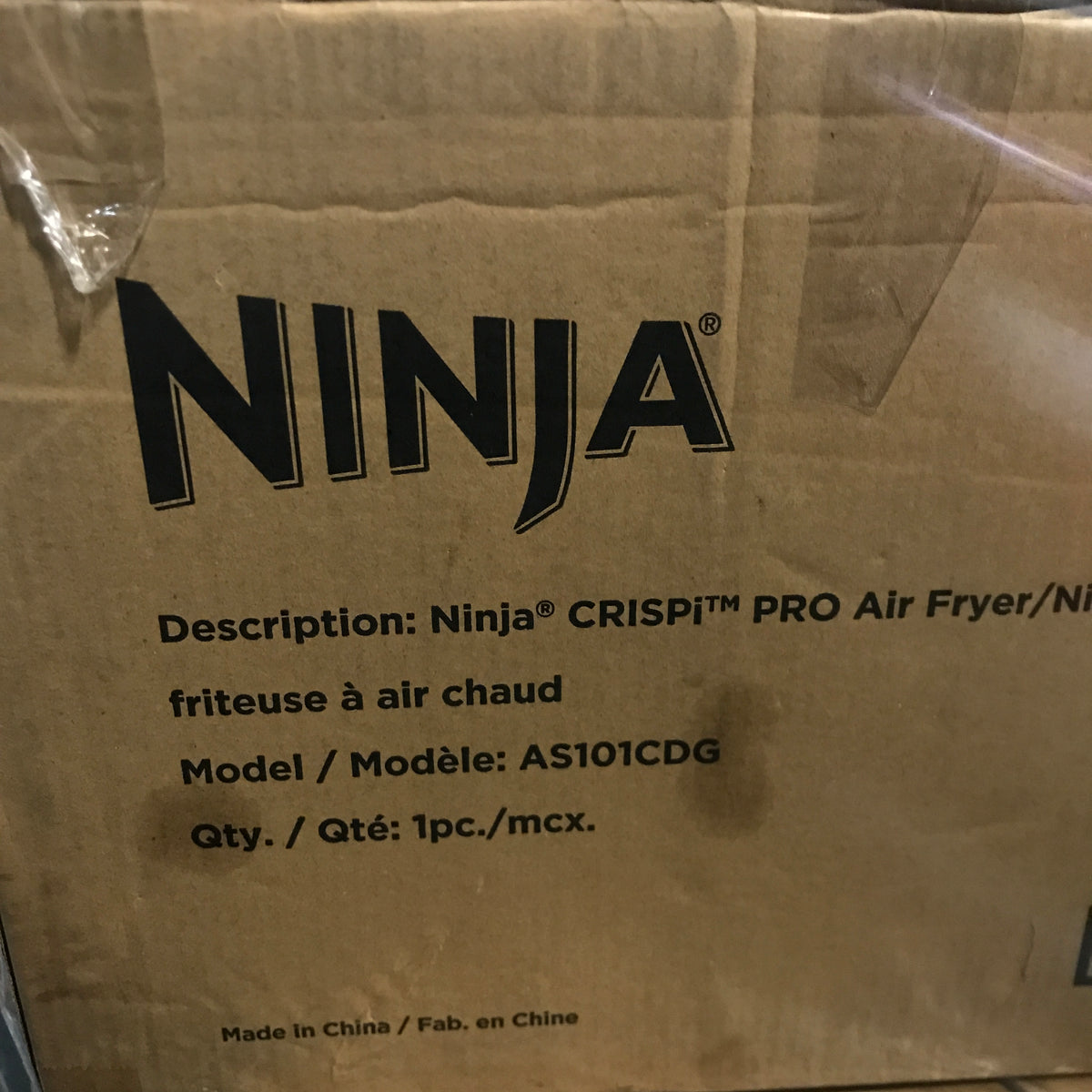 Ninja Crispi Pro 6-in-1 Countertop Glass Air Fryer - Ash Grey