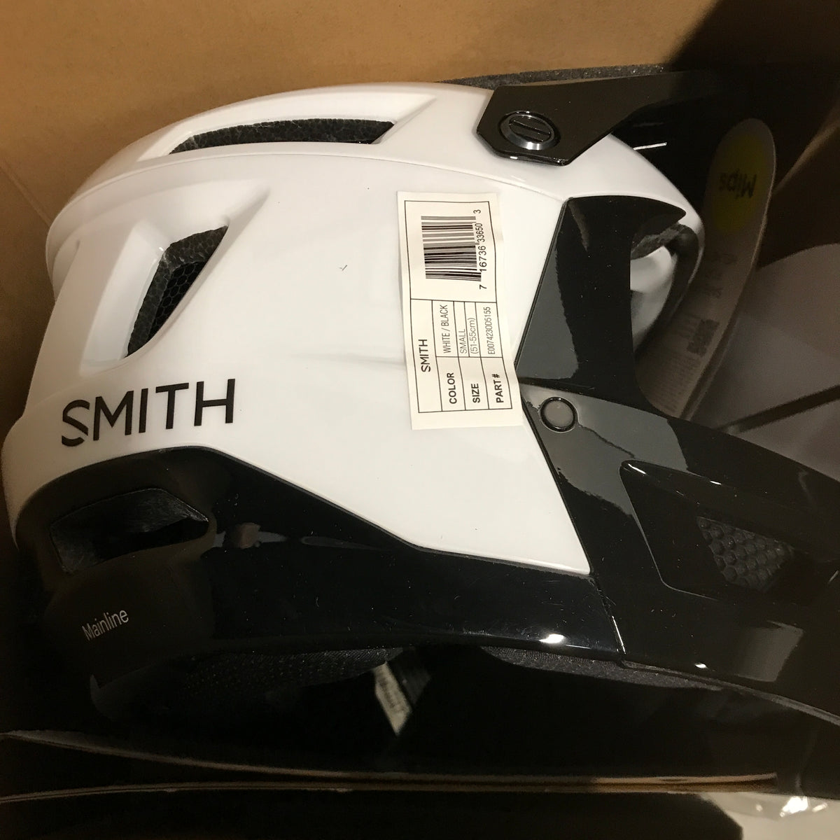 Smith Mainline MIPS Helmet - White / Black