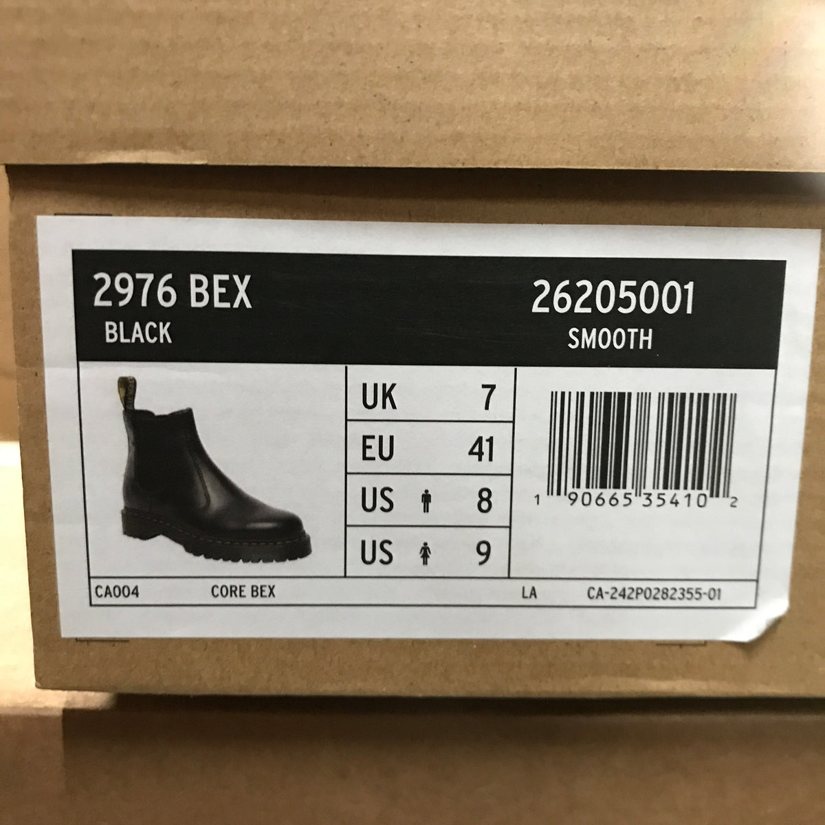 Dr. Martens 2976 Bex Smooth Leather Chelsea Boots - Black