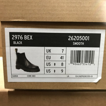 Dr. Martens 2976 Bex Smooth Leather Chelsea Boots - Black