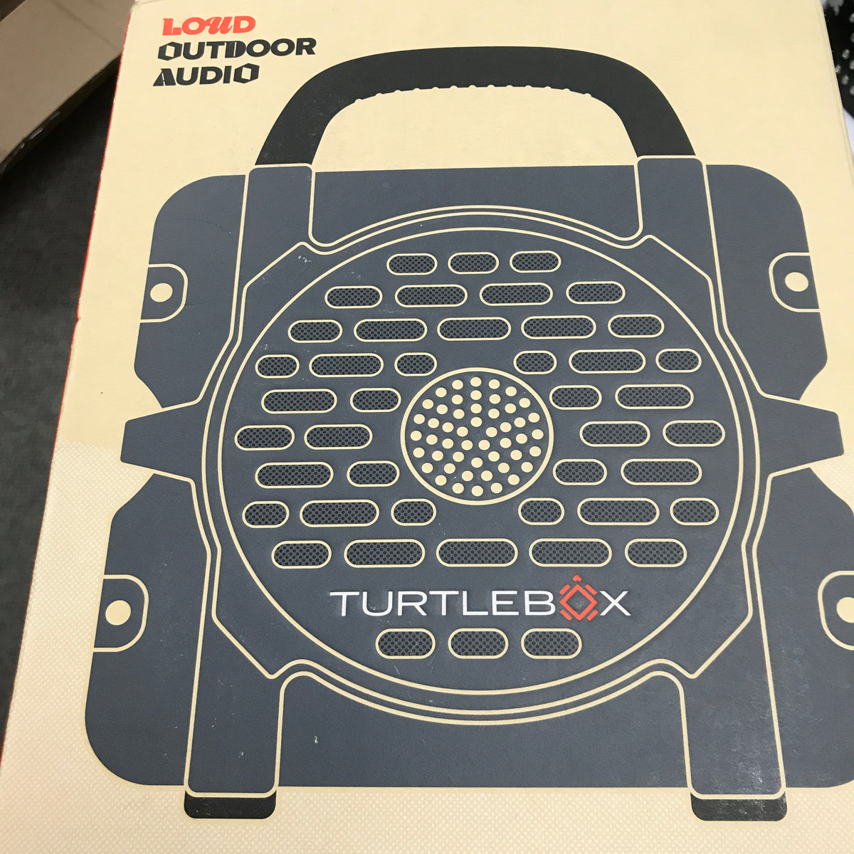 Turtlebox Cub Outdoor Bluetooth Speaker - Gray