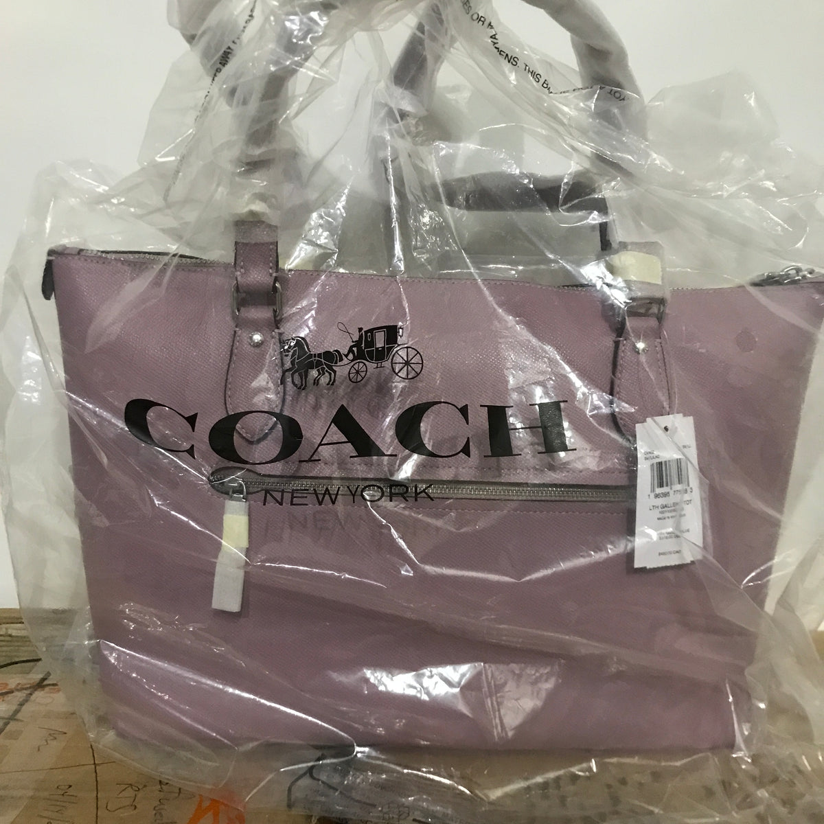 Coach Gallery Tote Bag - Lilac