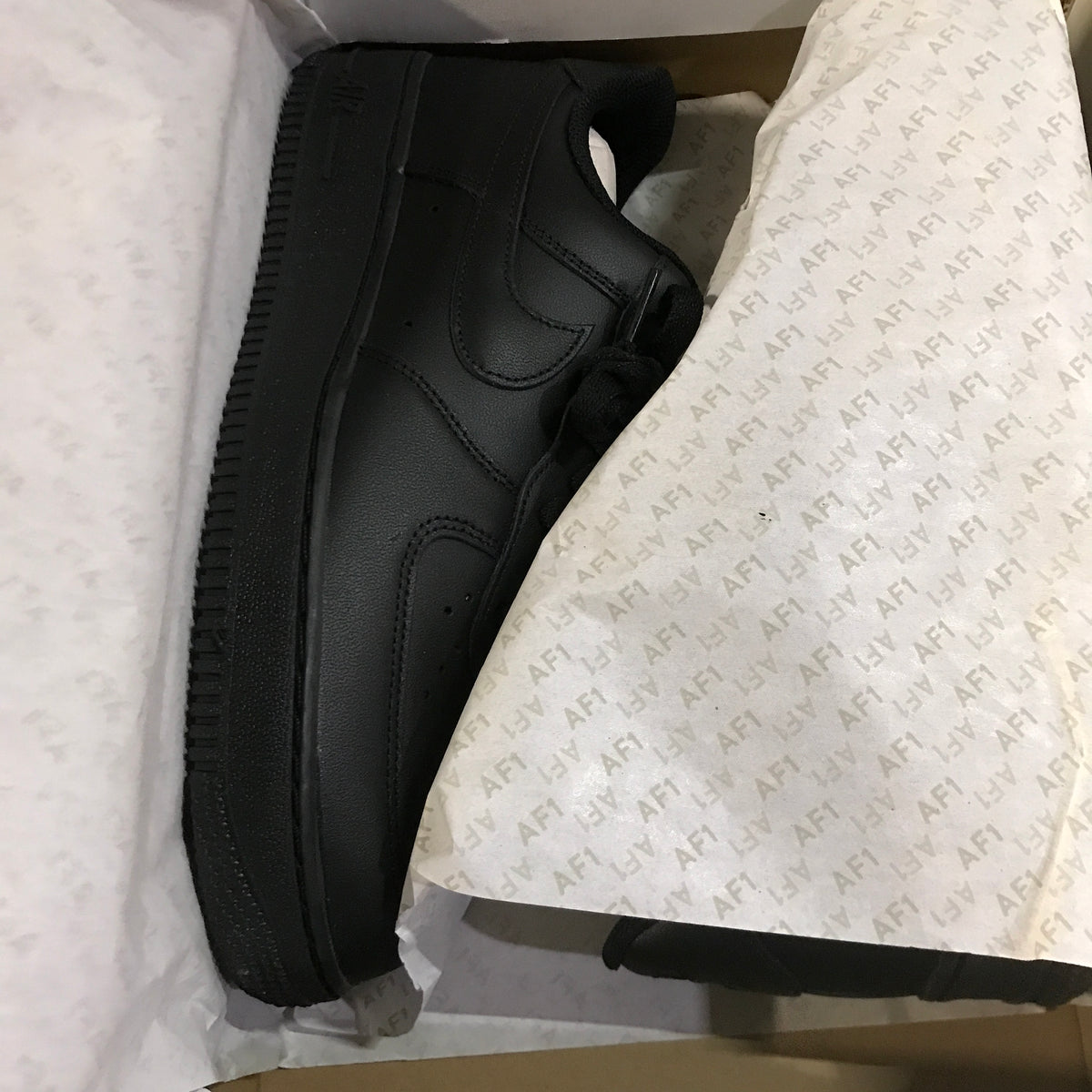 Nike Air Force 1 '07 Men's Shoes - Black