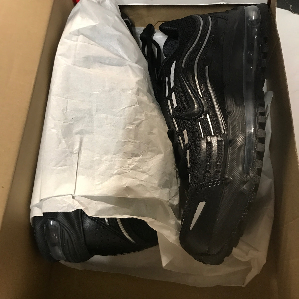 Nike Air Max TL 2.5 - Black and Metallic Silver