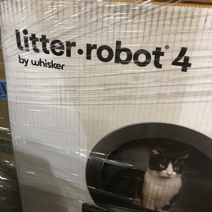 Litter-Robot 4 Self Cleaning Electric Cat Litter Box Exclusive Bundle - Black