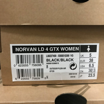 Arc’teryx Norvan LD 4 GTX Shoe Women's - Black
