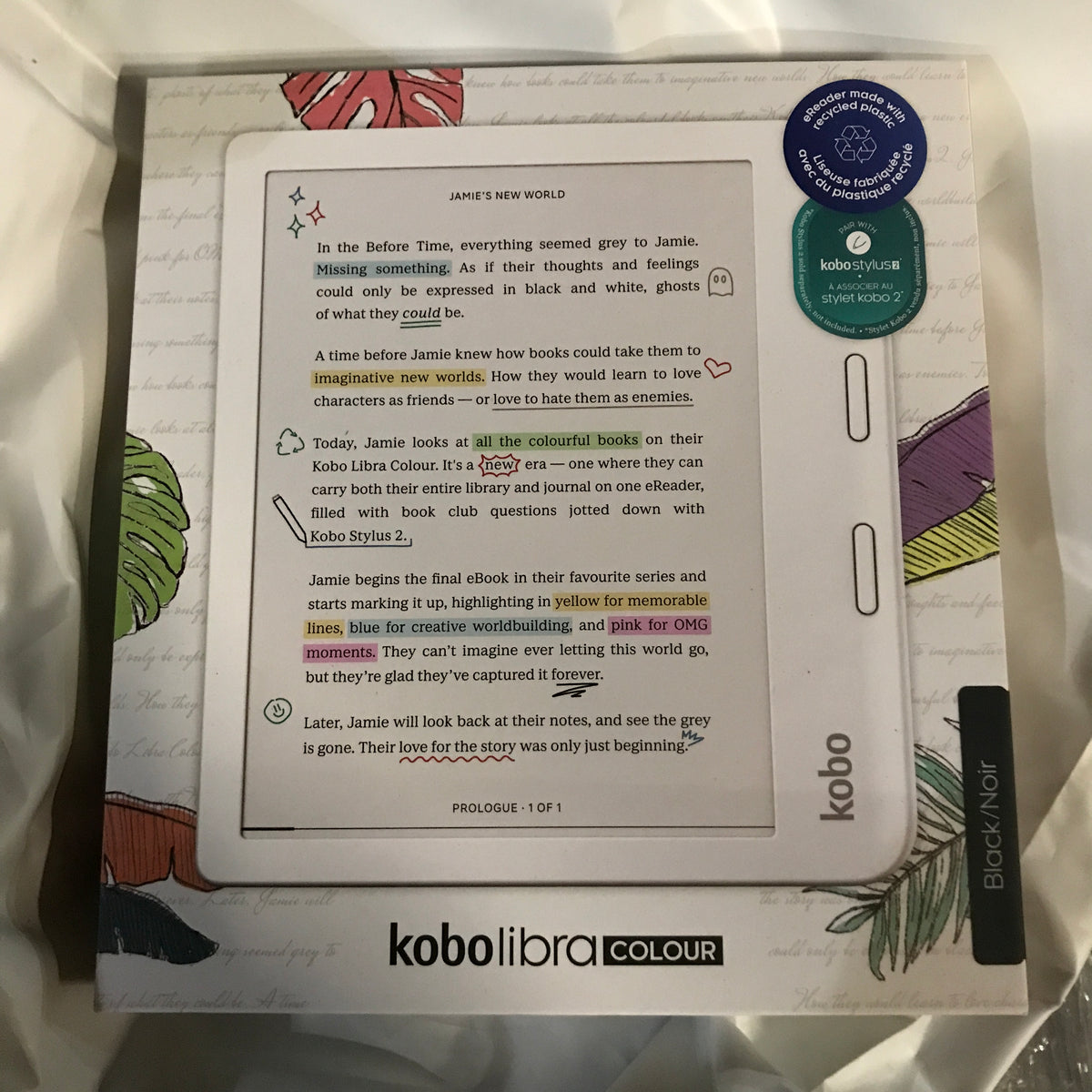 Kobo Libra Colour eReader - White