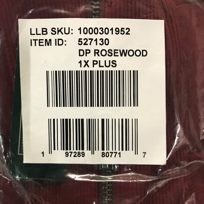 Women's L.L.Bean CloudSoft Half-Zip Pullover - Deep Rosewood