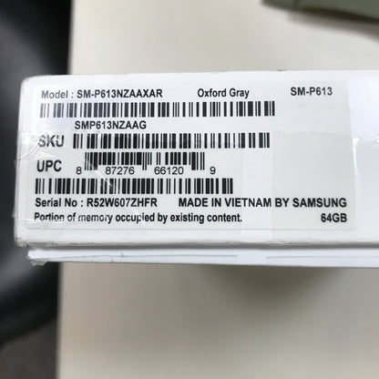 Samsung Galaxy Tab S6 Lite, 10.4 in, 64GB with S-Pen - Oxford Gray