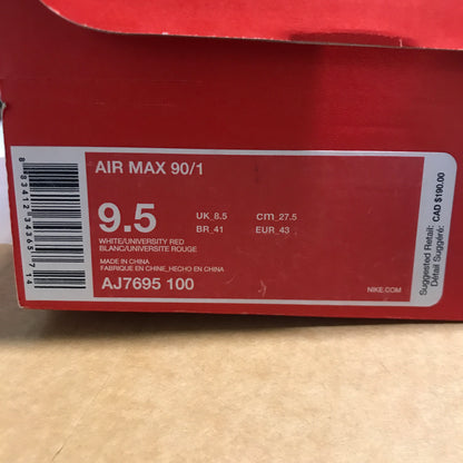 Nike Air Max 90/1 - Sport Red