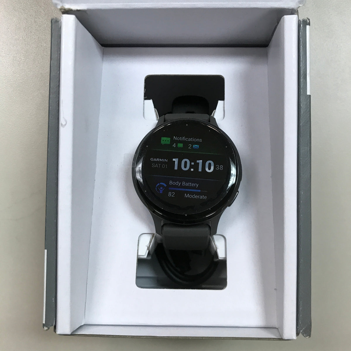 Garmin Venu 3S Health & Fitness GPS Smartwatch - Pebble Gray