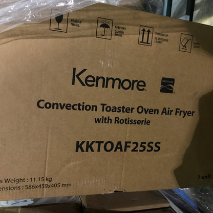 Kenmore 11-in-1 Digital Air Fryer Convection Toaster Oven with Rotisserie