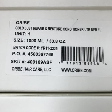 Oribe Gold Lust Repair & Restore Conditioner - 1 Liter