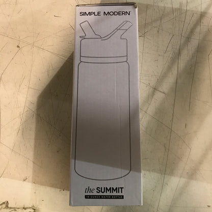 Simple Modern Insulated Water Bottle with Straw - Lavender 18oz