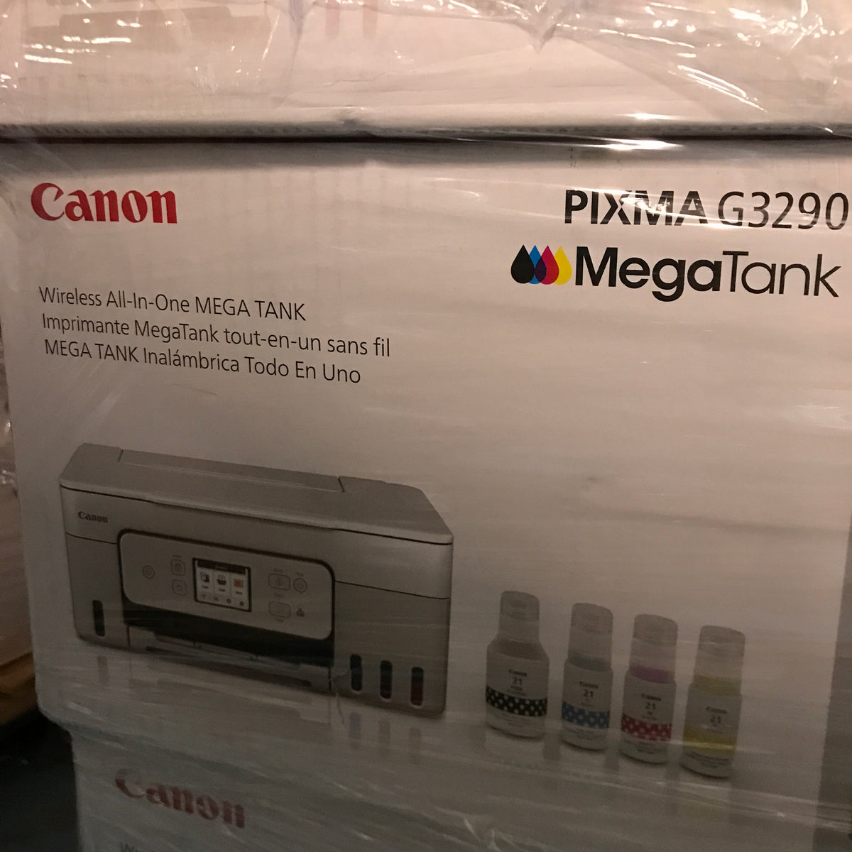 Canon Pixma G3290 All-in-One Printer with Bonus Black Ink Bottle