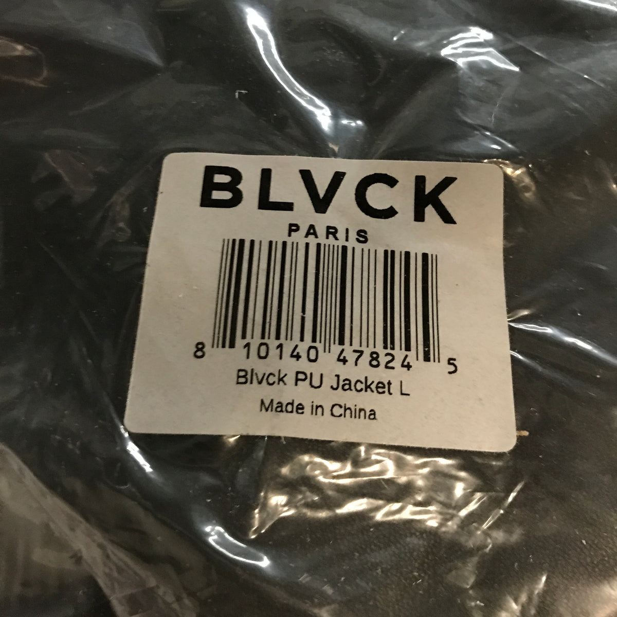 Blvck Men's PU Coated Jacket - Black