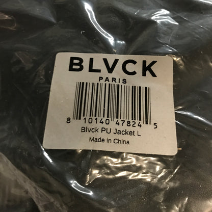 Blvck Men's PU Coated Jacket - Black