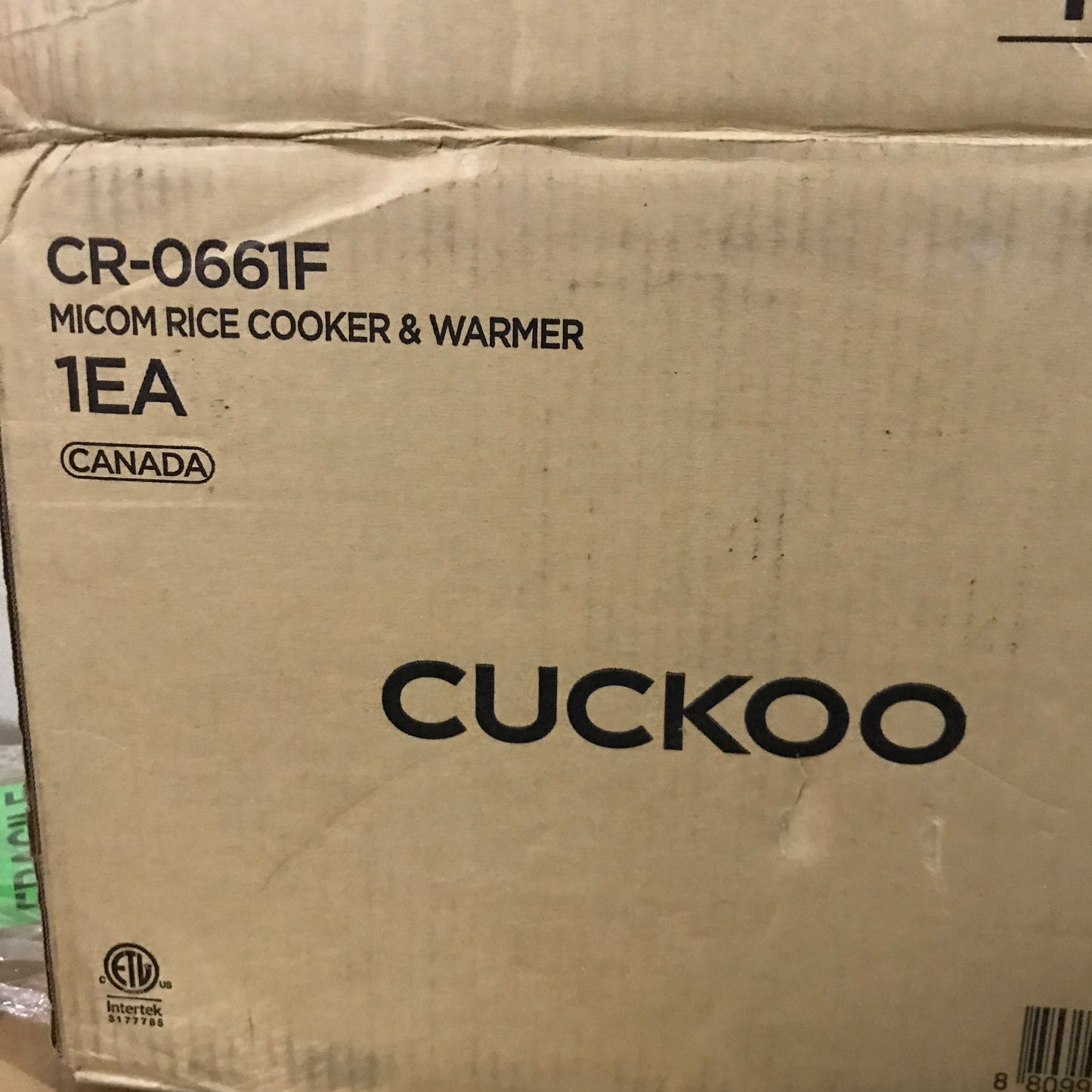 CUCKOO 6 cup Multifunctional Micom Rice Cooker and Warmer