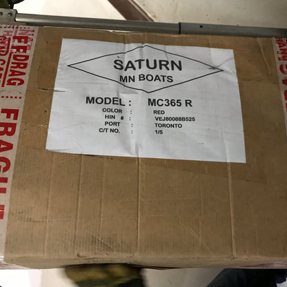 Saturn Boats 12' Inflatable Catamaran MC365 - PICK UP ONLY