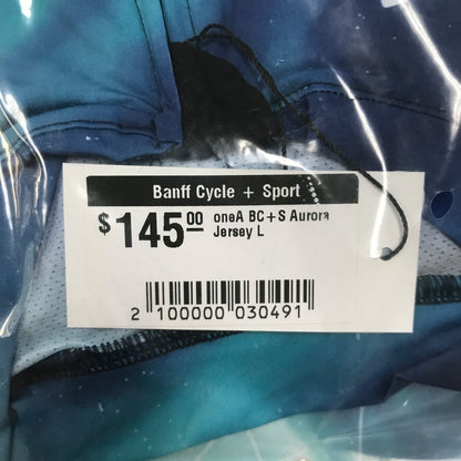 oneALTA Banff National Park Aurora Cycling Jersey - Blue