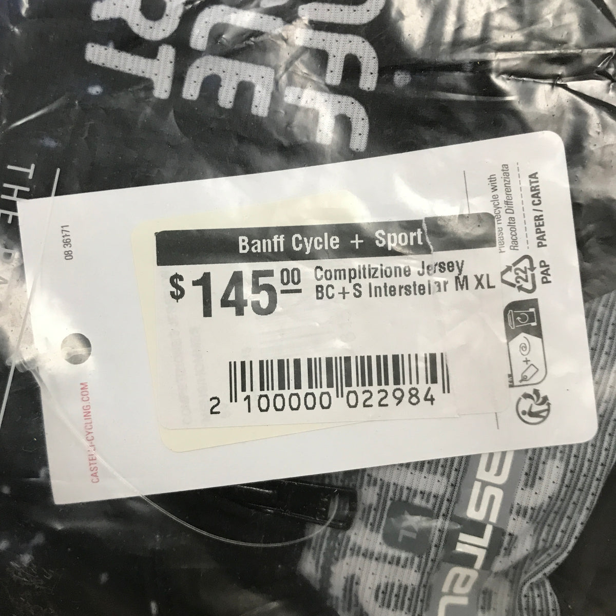 Castelli Banff National Park Compitizione Cycling Jersey - Interstellar